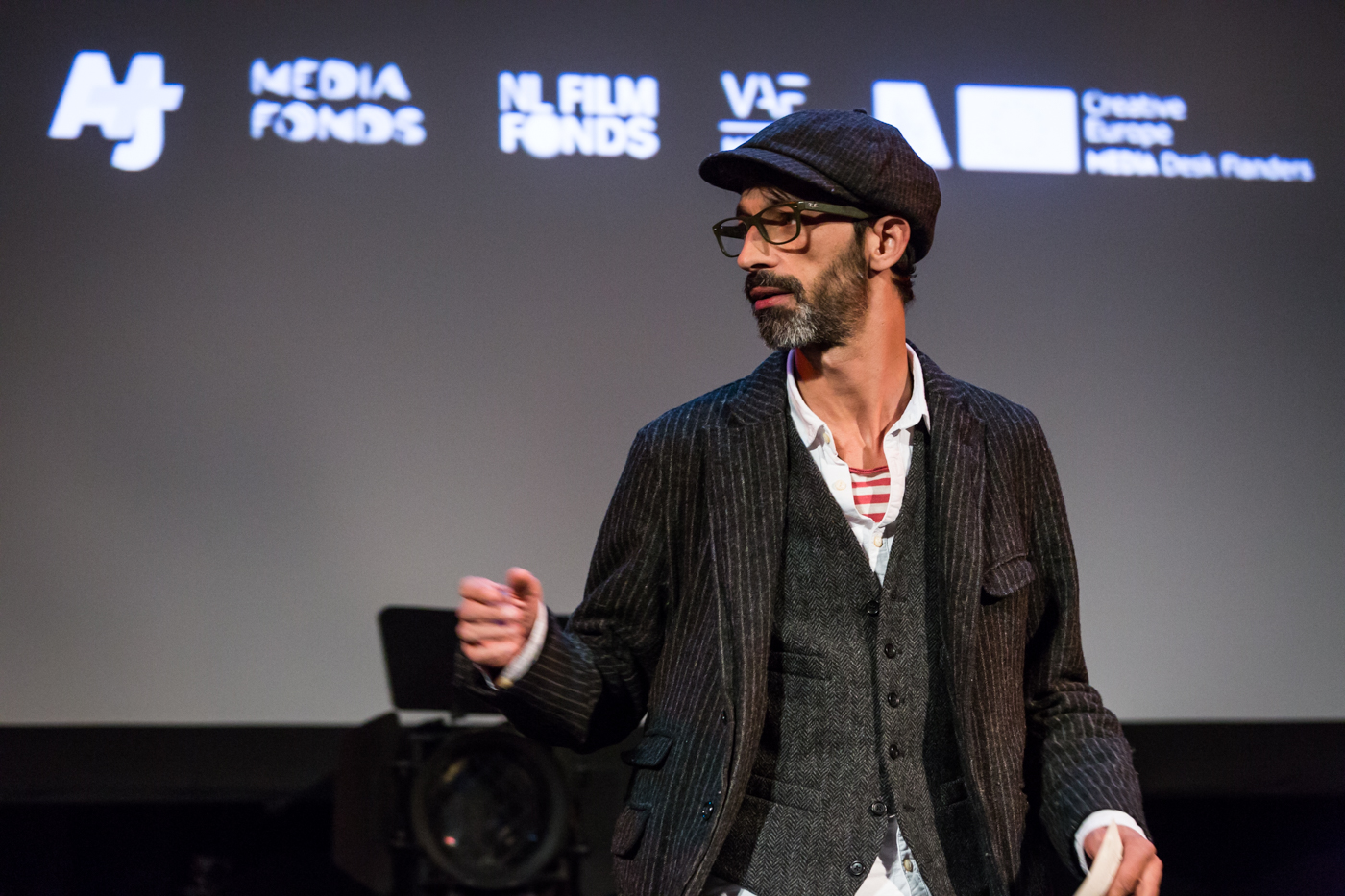 Amsterdam, 22-11-2015, IDFA International Documentary Filmfestival Amsterdam. Doclab Conference in de Brakke Grond. Photo Nichon Glerum